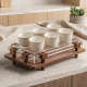 Wooden Coffee Cup Holder